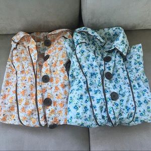 2 junior tops size large